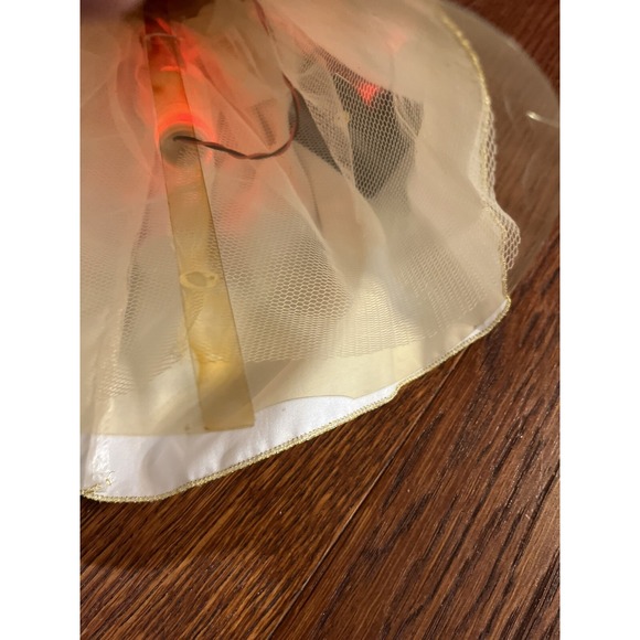 Fiber Optic Light Up Color Changing Angel Christmas Tree Topper Table Decor Vtg - Picture 8 of 12